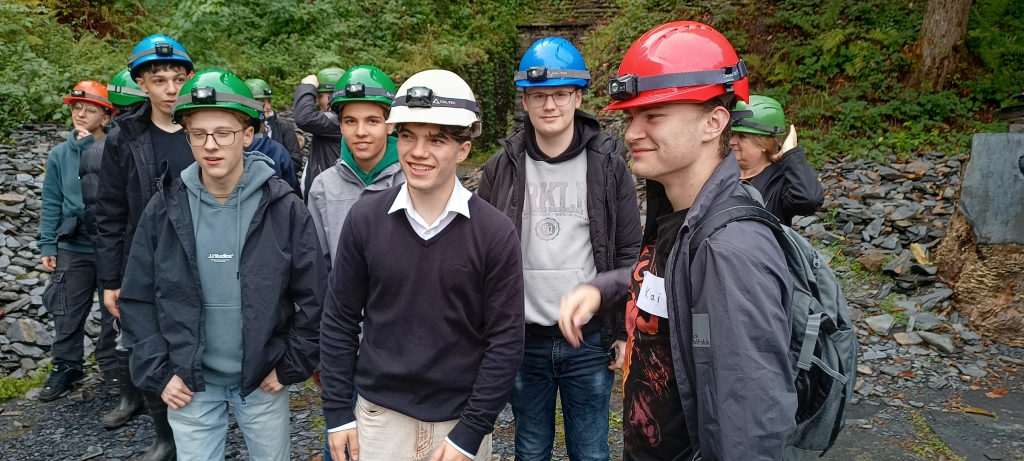 Besichtigung des Schiefer Bergwerkes in Odry