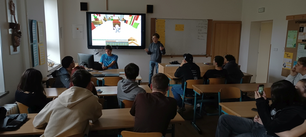 Zwischenpräsentation der Schüler