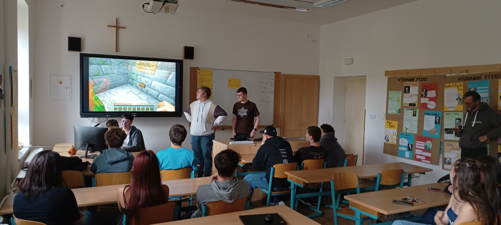 Zwischenpräsentation der Schüler