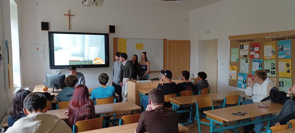 Zwischenpräsentation der Schüler