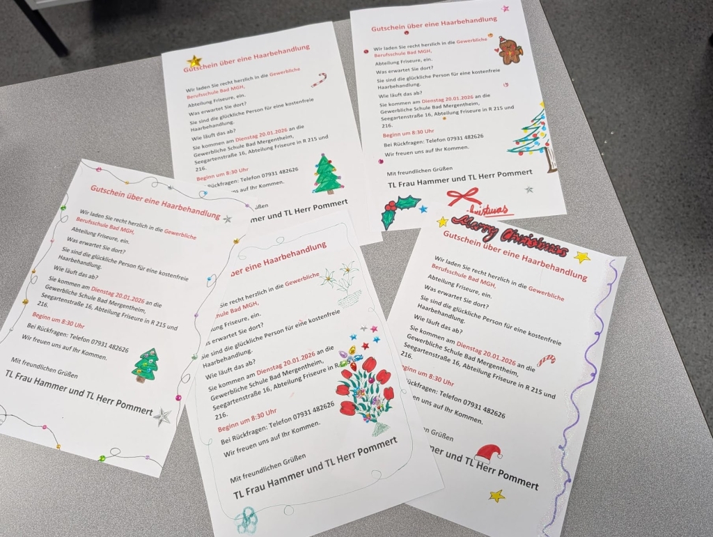 Unterrichtsprojekt in Kooperation mit der Tafel Bad Mergentheim