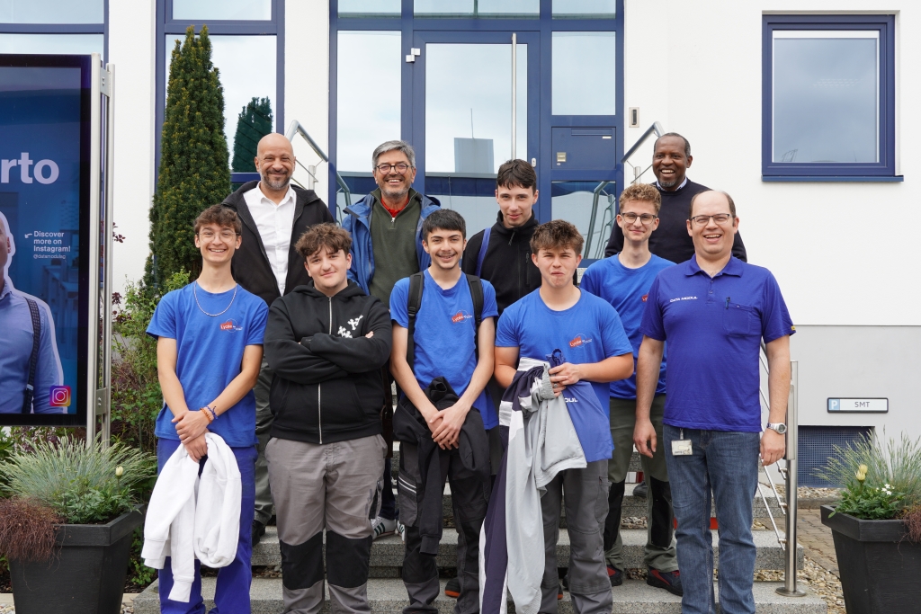 Austauschschüler bei der Firma Data Modul in Weikersheim